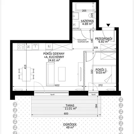 Apartament Nadmorski E.52 Porto Leba Exterior photo